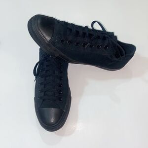 Converse All Star Unisex Men's Size 9 Women 12 US Black Sneakers
